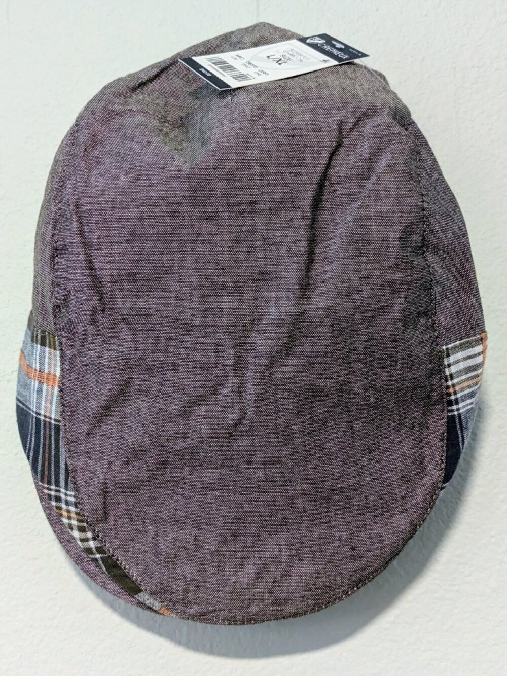 NWTs Cremieux Men's Plaid Flat Cap
